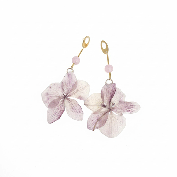 pendiente orquídea