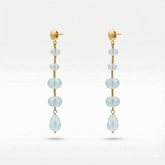 pendientes piedra de luna